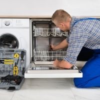 dishwasher making grinding noise