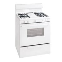 tappan gas oven troubleshooting