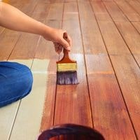 get paint off laminate floor