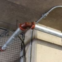 how to connect galvanized pipe without threads