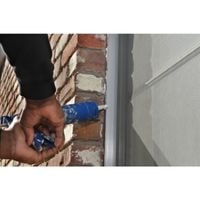 how to remove caulk from brick
