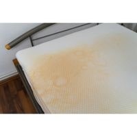 how to get yellow stains out of mattress