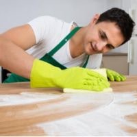 remove spray paint from wood
