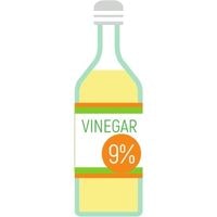 using vinegar