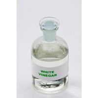 apply white vinegar
