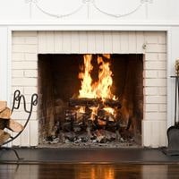 how to put out a fireplace fire