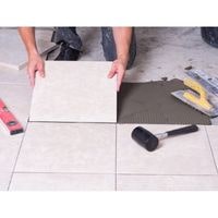 removing the cracked tile