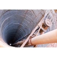 what causes air in water pipes with a well