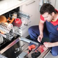 why kenmore elite dishwasher leaking water from underneath